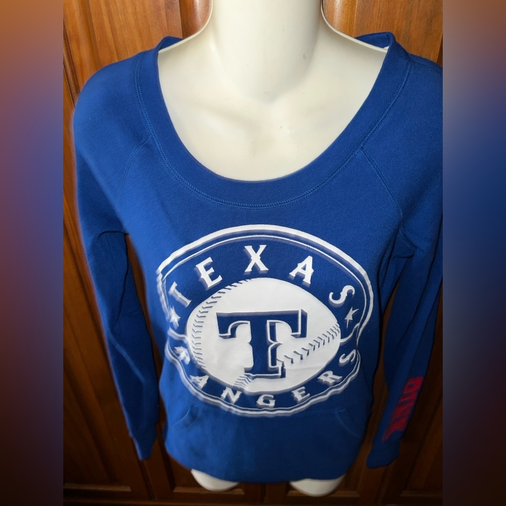 Texas Rangers PINK sweatshirt - Picture 4 of 6